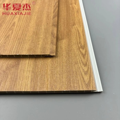 Sản phẩm bán buôn thiên nhiên gỗ màu chống nước tường tấm PVC vật liệu trang trí tòa nhà