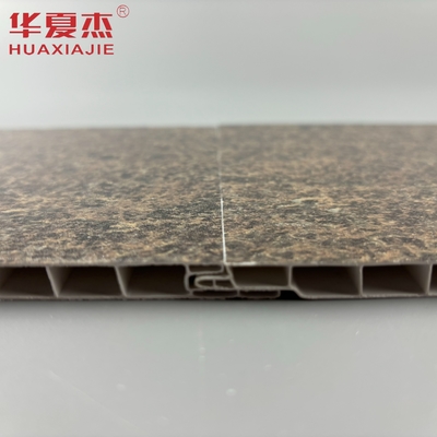 Phân phối bán buôn tấm tường đá PVC dán nóng tấm trần PVC nội thất và trang trí bên ngoài nhà