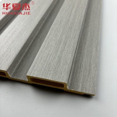 Đồ bán buôn bán nóng màu xám đậm wpc tấm tường hạt gỗ wpc bảng wpc phấn trang trí tường trong nhà