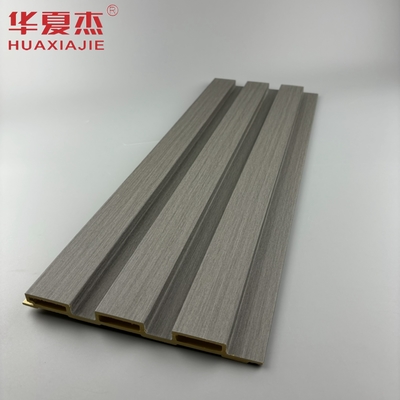 Đồ bán buôn bán nóng màu xám đậm wpc tấm tường hạt gỗ wpc bảng wpc phấn trang trí tường trong nhà