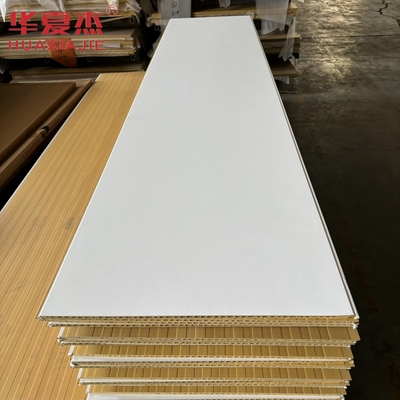 Phân hình tường wpc màu trắng chất lượng cao 600x9mm tấm wpc lớp phủ vật liệu trang trí chống nước