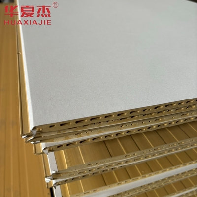 Phân hình tường wpc màu trắng chất lượng cao 600x9mm tấm wpc lớp phủ vật liệu trang trí chống nước