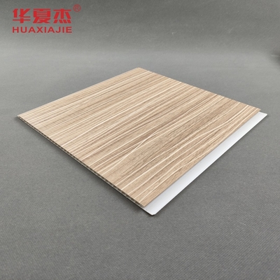 Thiết kế hiện đại Laminated PVC Wall Panel 250x5mm Pvc Wooden Grains Panel Cho trang trí phòng khách