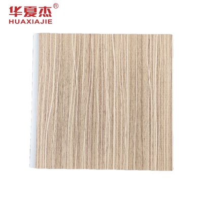 Thiết kế hiện đại Laminated PVC Wall Panel 250x5mm Pvc Wooden Grains Panel Cho trang trí phòng khách