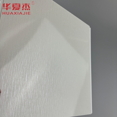 Bàn đáy màu trắng với hình dáng kim loại bằng bạc PVC Bàn tường Trần nhà trang trí Bàn PVC cho căn hộ
