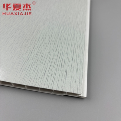 Hot Stamping Pvc Wall Panel Grey Baseboard With Silver Metallic Pattern Ceiling Panel Pvc cho trang trí phòng khách