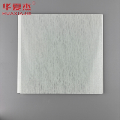 Hot Stamping Pvc Wall Panel Grey Baseboard With Silver Metallic Pattern Ceiling Panel Pvc cho trang trí phòng khách