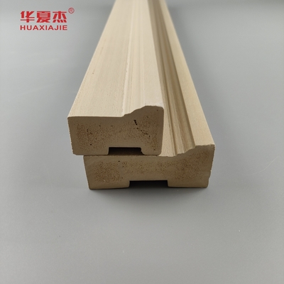 Gỗ hiện đại hạt WPC chống nước khung cửa Wpc cửa Jamb Wpc Brickmold