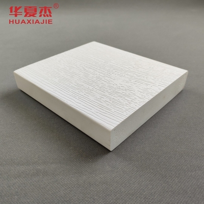 Mô hình gỗ PVC Bảng màu trắng Pvc đúc cho trang trí tòa nhà