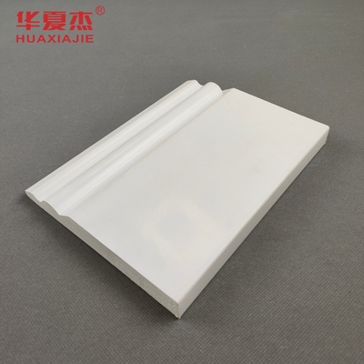 150x20mm Pvc Trim Board Thiết kế màu trắng Pvc Skirting Pvc Baseboard Trang trí nội thất