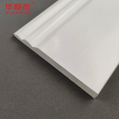 150x20mm Pvc Trim Board Thiết kế màu trắng Pvc Skirting Pvc Baseboard Trang trí nội thất