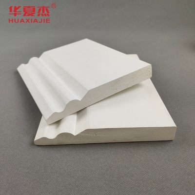 150x20mm Pvc Trim Board Thiết kế màu trắng Pvc Skirting Pvc Baseboard Trang trí nội thất