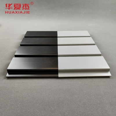 Khả năng chống va chạm tuyệt vời PVC Slatwall Giải pháp lưu trữ bền và phong cách