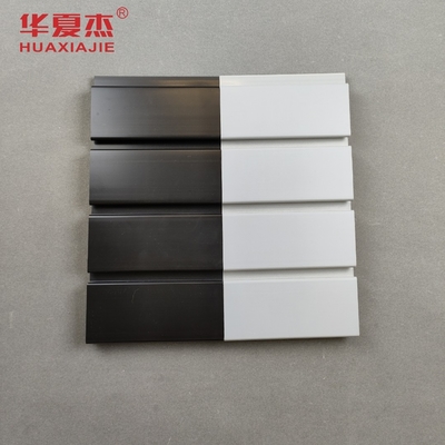 Khả năng chống va chạm tuyệt vời PVC Slatwall Giải pháp lưu trữ bền và phong cách