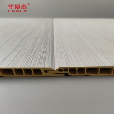 600x9mm gỗ nhựa tổng hợp Wpc bên ngoài tường bảng dễ dàng để cài đặt và bảo trì thấp