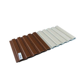 Phòng cà phê Tấm gỗ xoay cách nhiệt WPC ốp tường Soncap