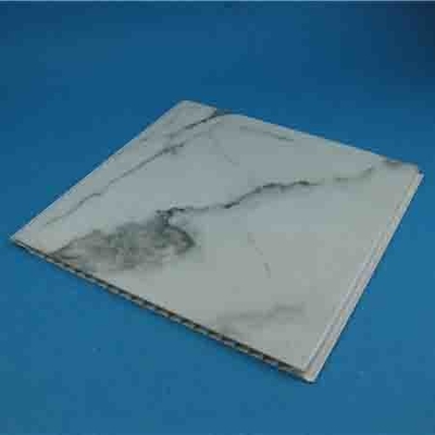 Tấm tường PVC chống thấm nước Đá cẩm thạch trắng và đen cho nhà bếp