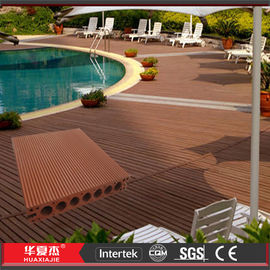 Giá tốt. Ván sàn gỗ công nghiệp WPC chải / dập nổi 140 * 25mm chống thấm cho sân trực tuyến