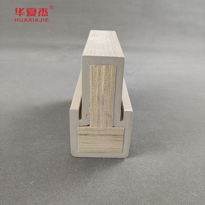 Giá tốt. Gỗ nhựa PVC WPC khung cửa bền LVL tăng cường WPC Mull Post trực tuyến