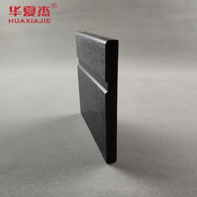 Giá tốt. PVC Skirting Board Waterproof Vinyl Baseboard Trim Màu đen vật liệu trang trí trực tuyến