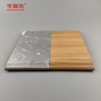 Giá tốt. 2024 Thiết kế mới Sliver Luxury Pattern / Nature Woodgrain Wpc Panel Cho trang trí tường trực tuyến