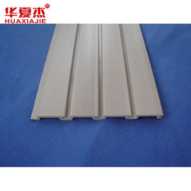 Giá tốt. Tấm Slatwall PVC trắng, Tấm WPC, Tấm tường nhà để xe để hiển thị trực tuyến