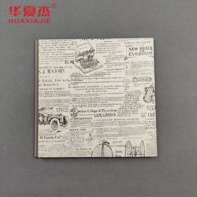 Kháng nước / chống âm PVC Bức tường với xử lý bề mặt độc đáo