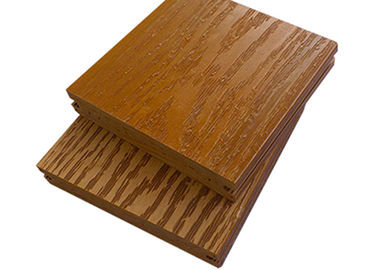 Giá tốt. Sàn gỗ WPC chống thấm Walnut cho sàn ngoài trời 140mm × 28mm trực tuyến