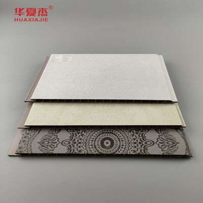 Giá tốt. Phòng tắm gỗ không thấm nước Tấm tường UPVC với bề mặt chải trực tuyến