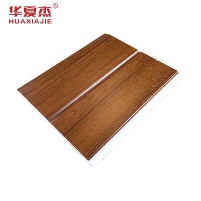 Giá tốt. Wood Grain Finish Waterproof PVC Wall Panel với chiều dài tùy chỉnh cho trang trí nhà trực tuyến