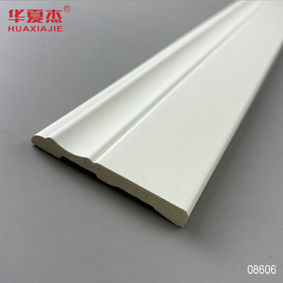 Giá tốt. Đồ bán buôn 76x9mm PVC Skirting Board Waterproof Baseboard Trắng hiện đại trực tuyến