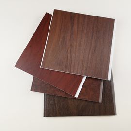 Giá tốt. Tấm ốp tường bằng gỗ PVC màu tối, ốp tường Pvc cho khách sạn hoặc nhà trực tuyến