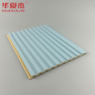 Giá tốt. Tương thích với môi trường tái chế và thân thiện với môi trường Bảng tường WPC Thiết kế hiện đại Phong cách PVC bọc chống nước Xây dựng bền Trực tuyến