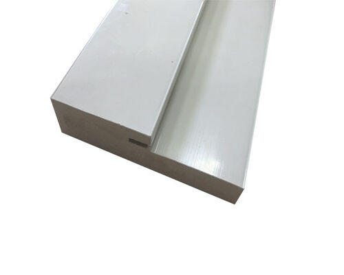 Chất lượng Dễ dàng cài đặt khung cửa WPC với bề mặt kết thúc kết cấu chống lại thiệt hại môi trường nhà máy