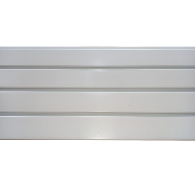 Tấm vách ngăn PVC Màu trắng xám đen cho màn hình tường nhà để xe 4ft 8ft